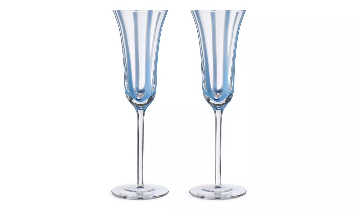 Habitat x Sanderson & National Trust Champagne Flutes 2pk