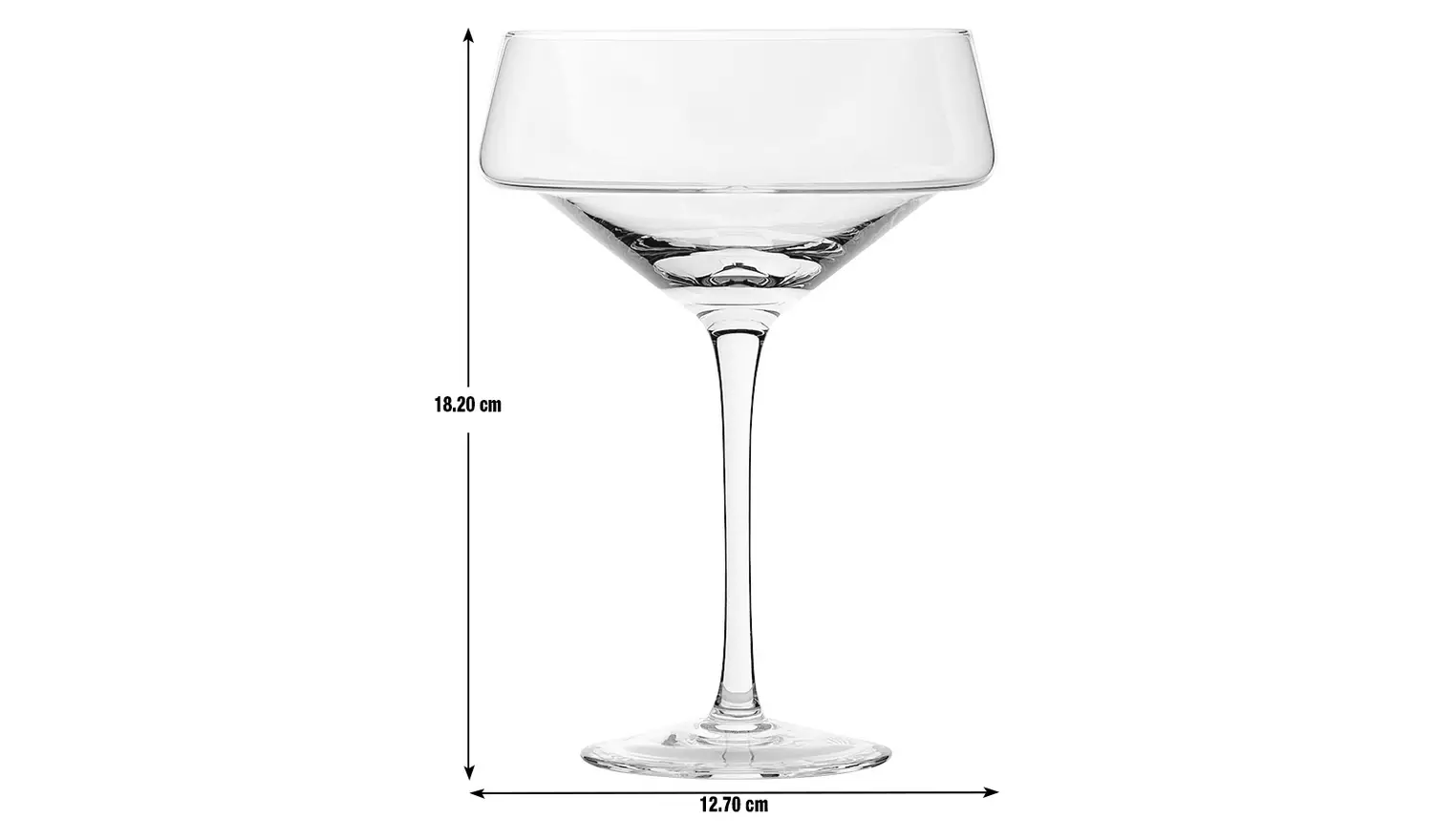 Habitat Sahara Set of 4 Champagne Coupe Glasses