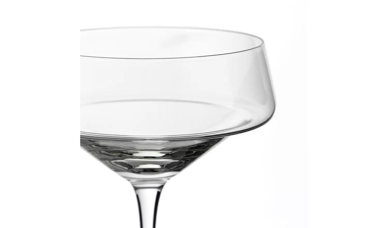 Habitat Sahara Set of 4 Champagne Coupe Glasses