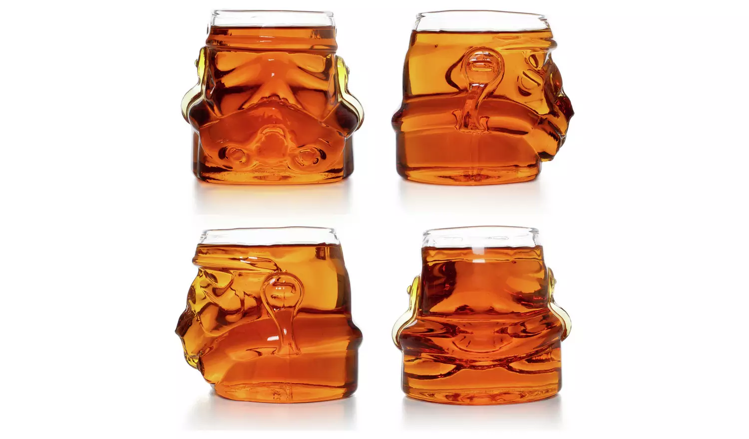 Original Stormtrooper Set of 2 3D Whiskey Glasses