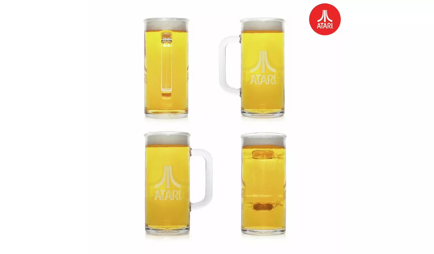 Atari Beer Pint Glass