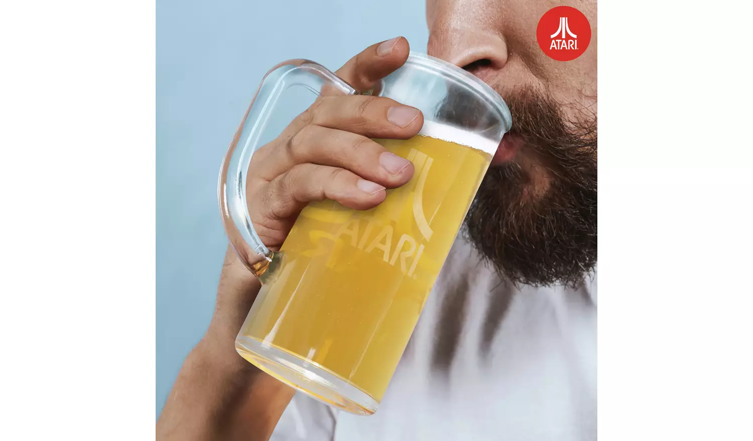 Atari Beer Pint Glass