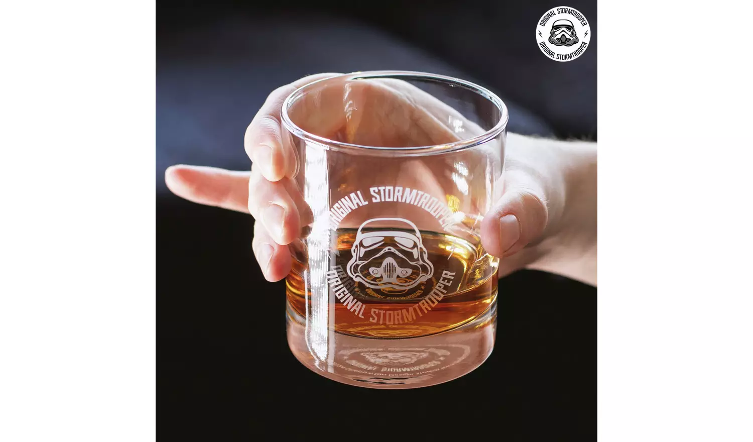 Original Stormtrooper 3D Helmet Decanter And Whiskey Glasses