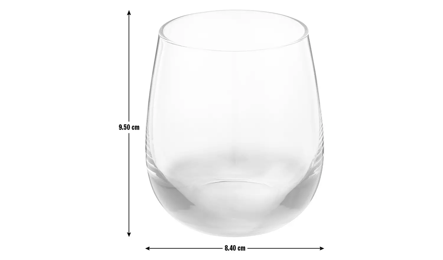 Habitat Set of 4 Tumbler Glasses