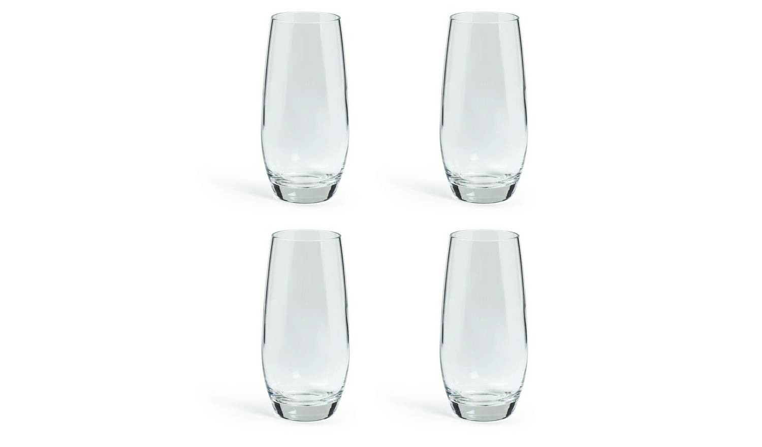 Habitat Portofino Set of 4 Hi Ball Glasses