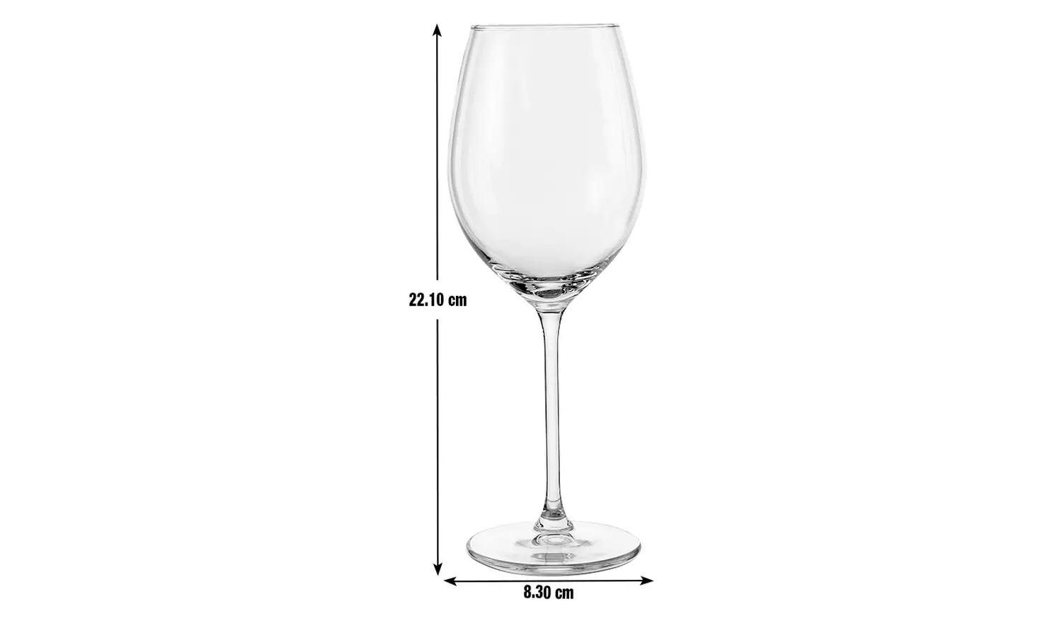 Habitat Portofino Set of 4 Small Wine Glasses