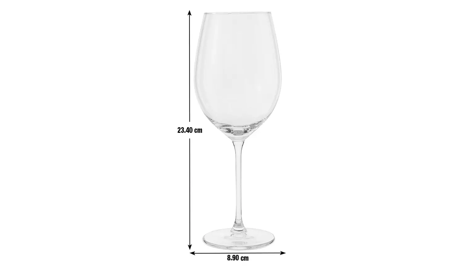 Habitat Portofino Set of 4 Wine Glasses