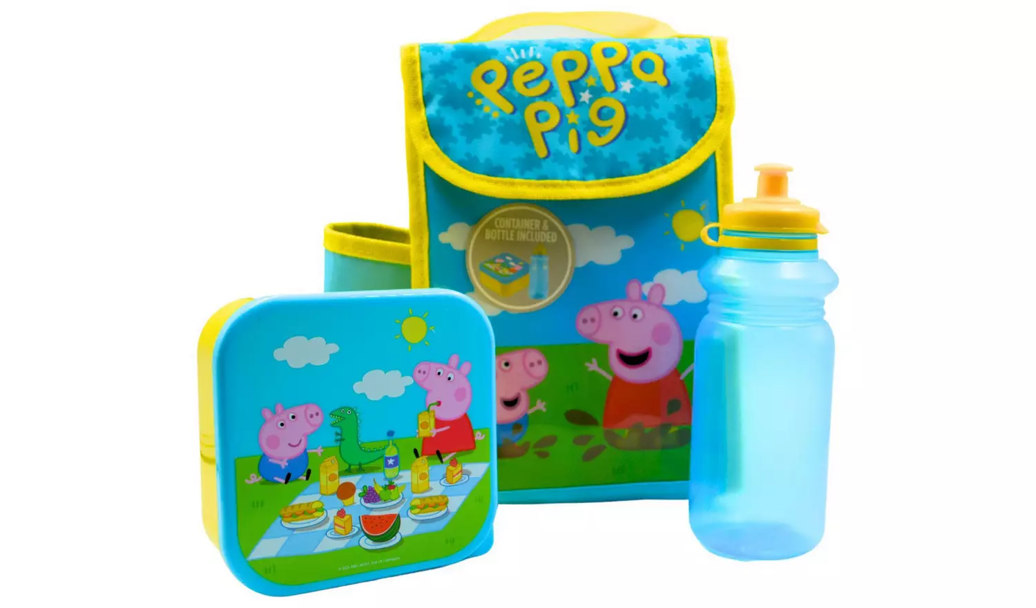 Peppa Pig My First Lunch Bag and Bottle - 580ml