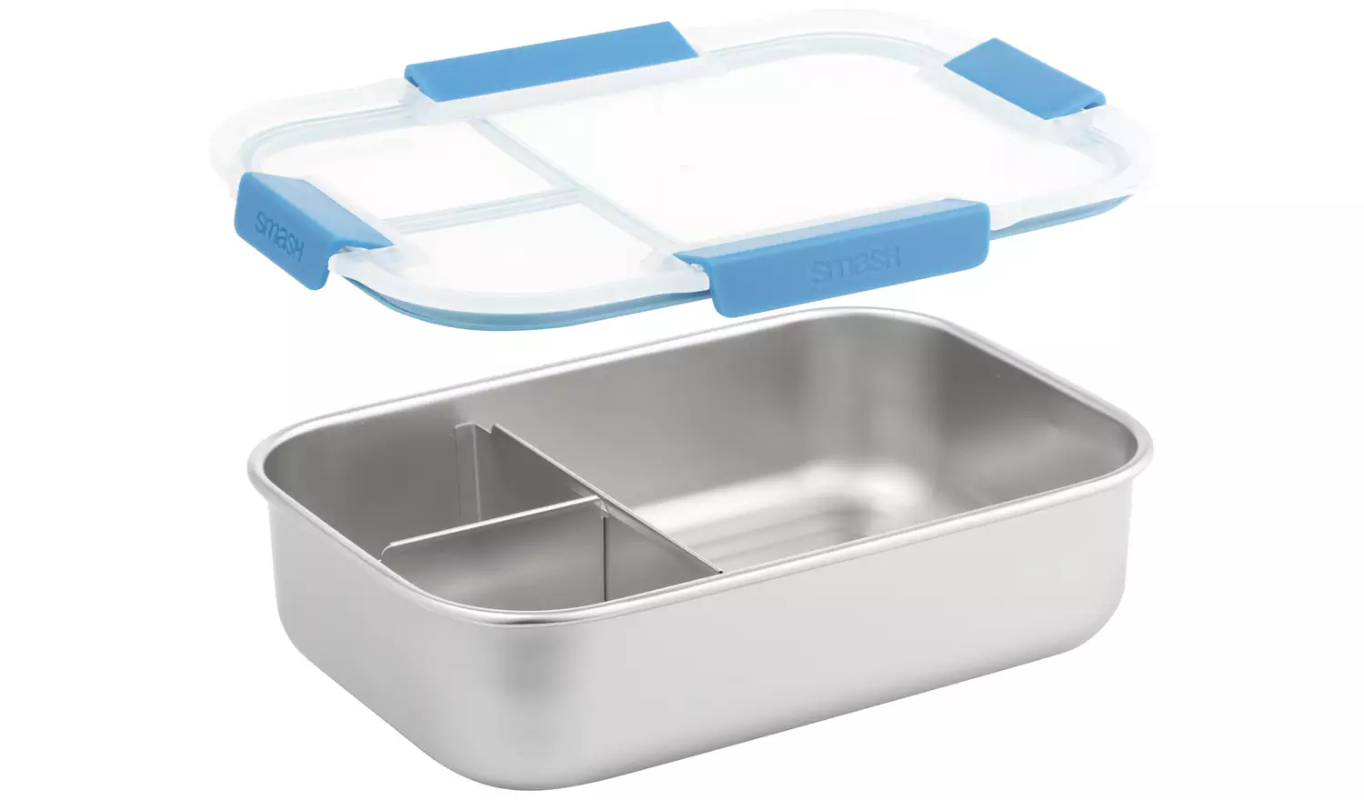 Smash Blue Stainless Steel Bento Lunch Box