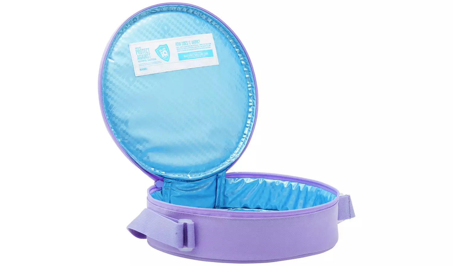 Smash Daisy Purple and Irridescent Lunch Bag