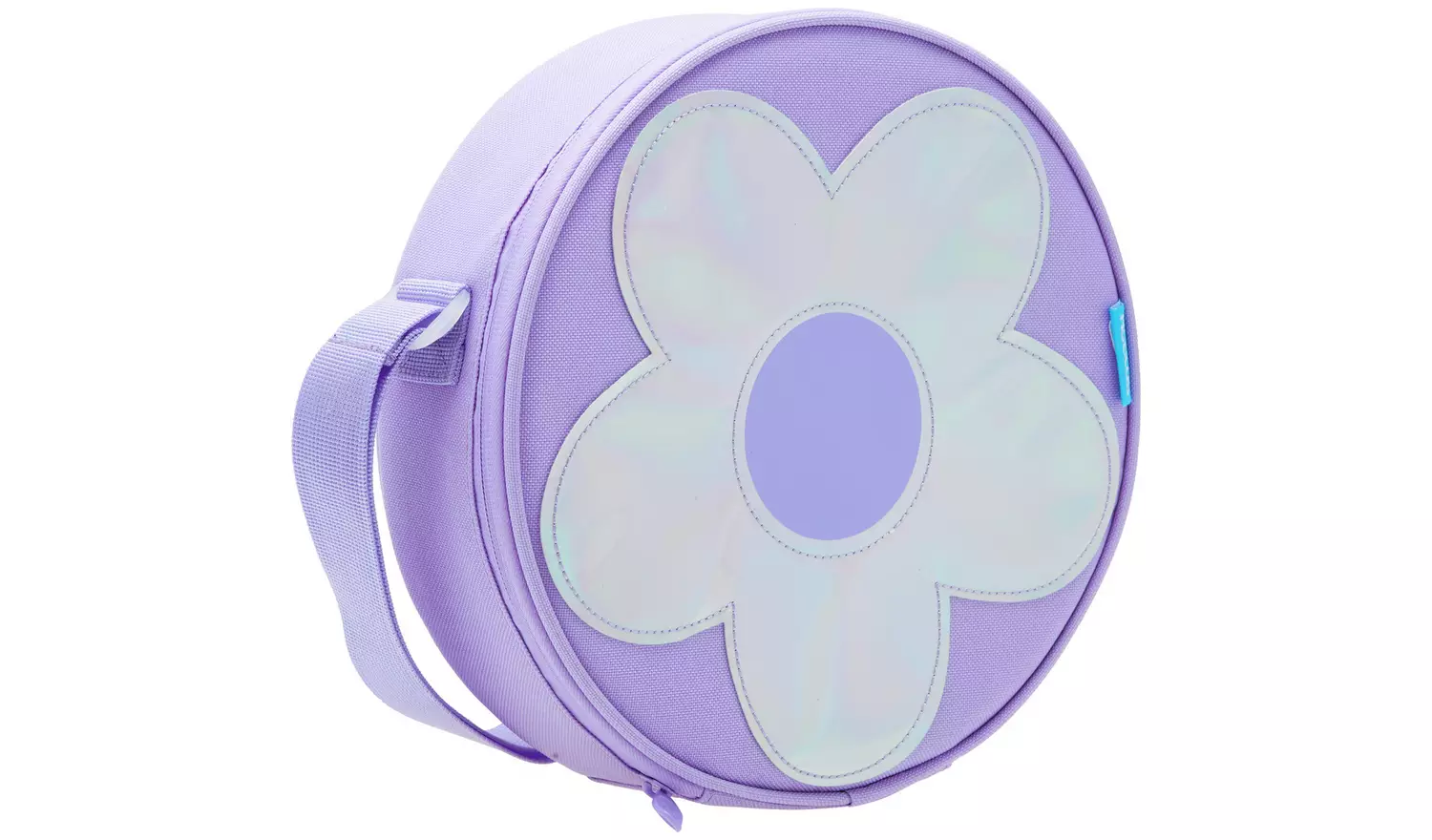 Smash Daisy Purple and Irridescent Lunch Bag