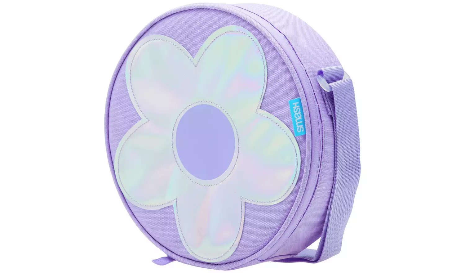 Smash Daisy Purple and Irridescent Lunch Bag