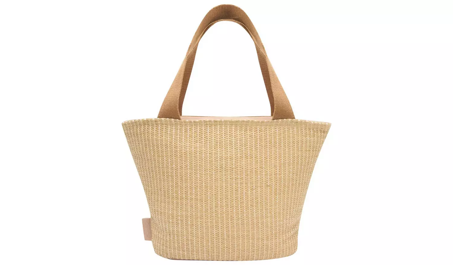 Polar Gear Beige Woven Lunch Bag