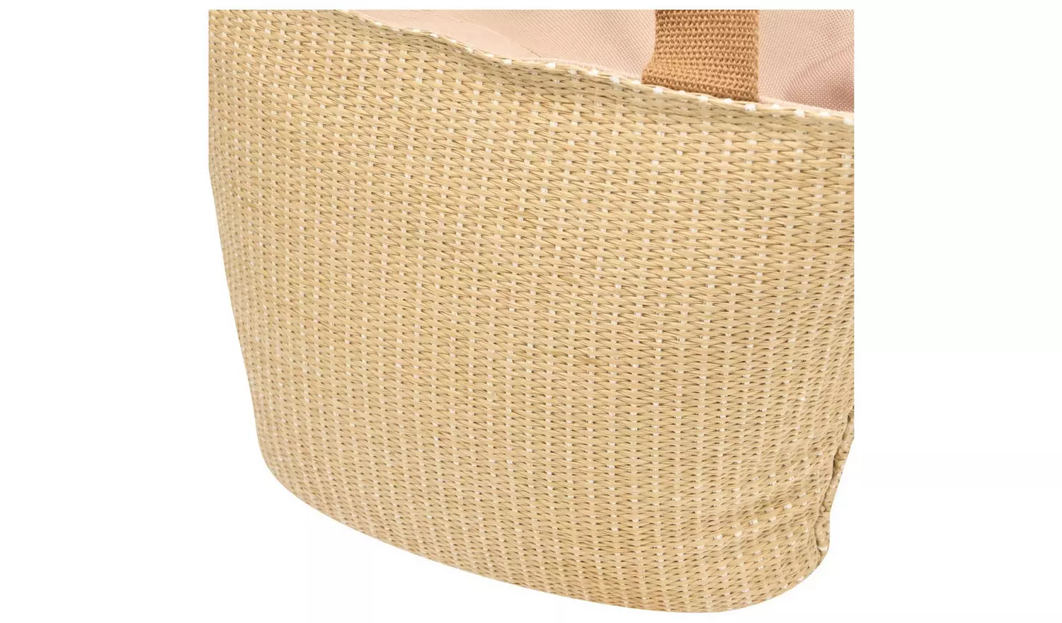 Polar Gear Beige Woven Lunch Bag