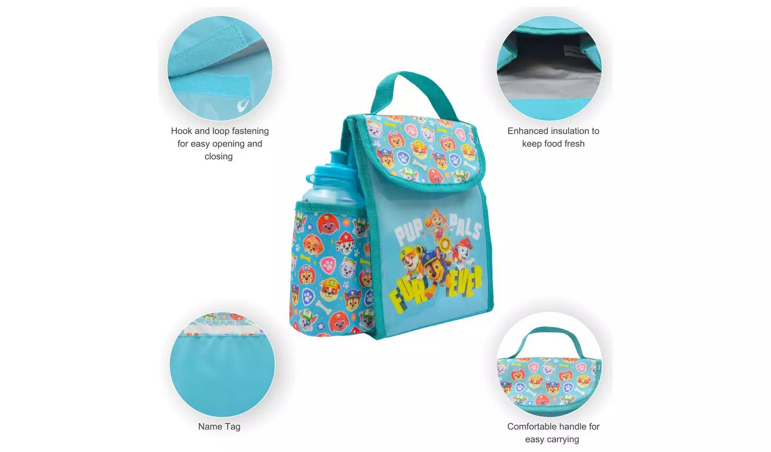 Hox Paw Patrol My First Lunch Bag And Bottle Set - 400ml