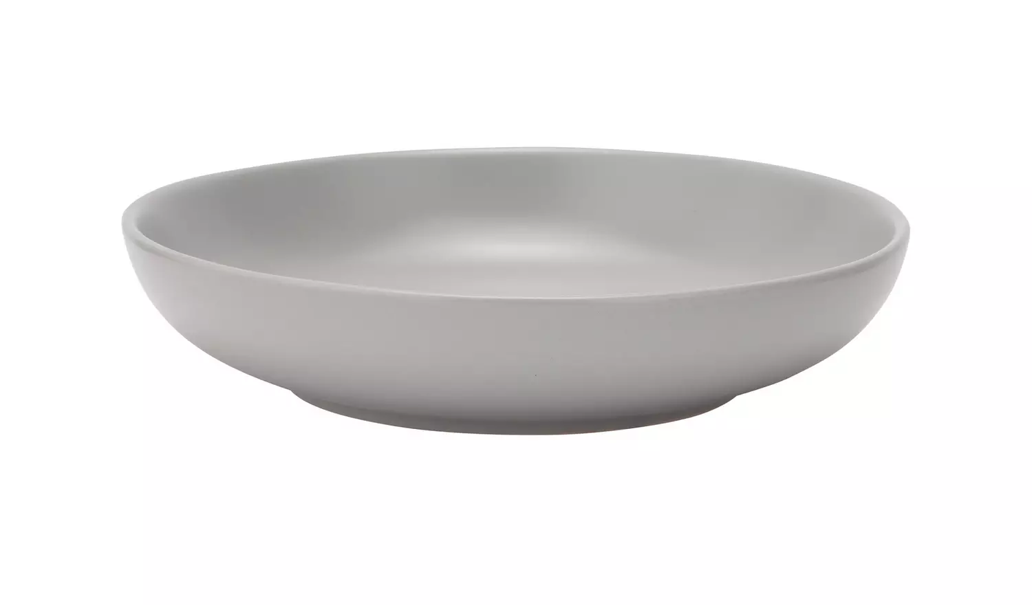 Habitat Brights 4 Piece Stoneware Pasta Bowls - Matt Grey