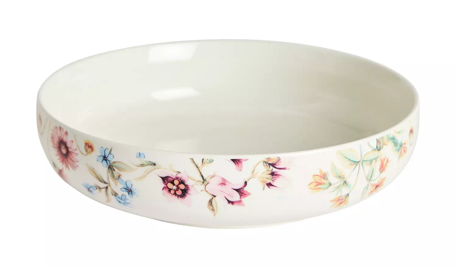 Argos Home 4 Piece Stoneware Pasta Bowls - Cream