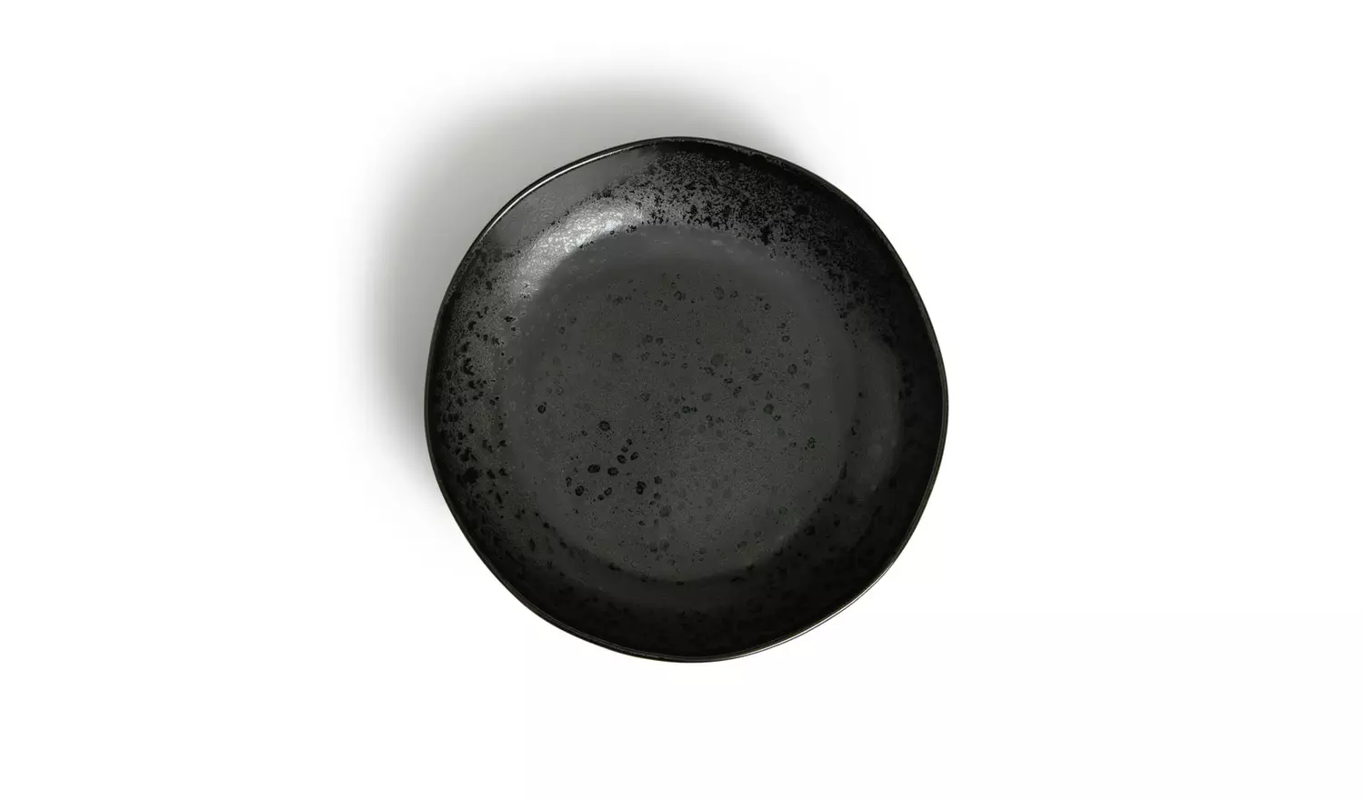 Habitat Preto 4 Piece Stoneware Pasta Bowls -Black