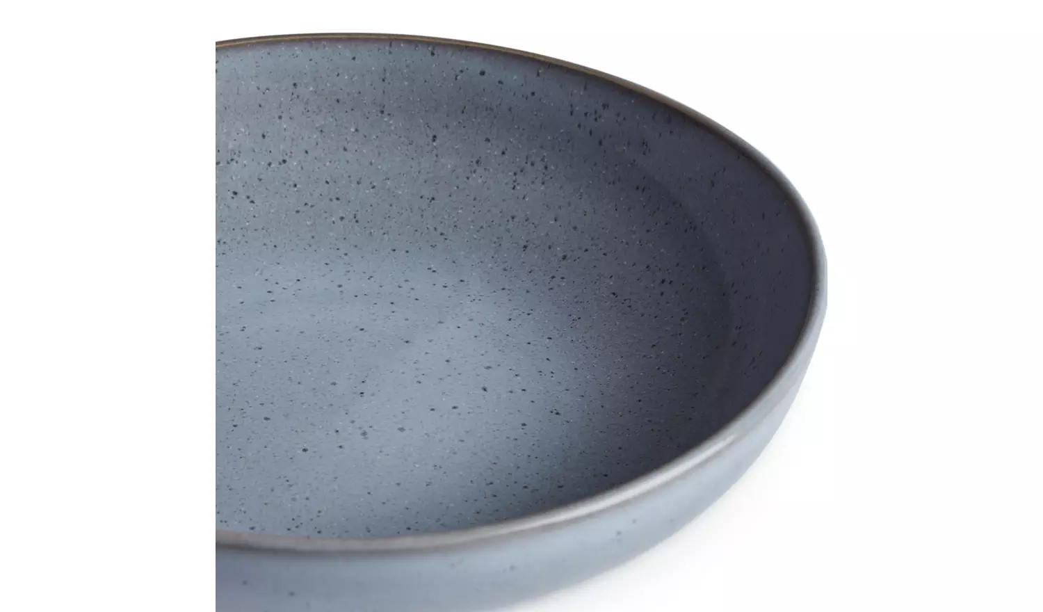 Habitat Evora 4 Piece Stoneware Pasta Bowls - Blue