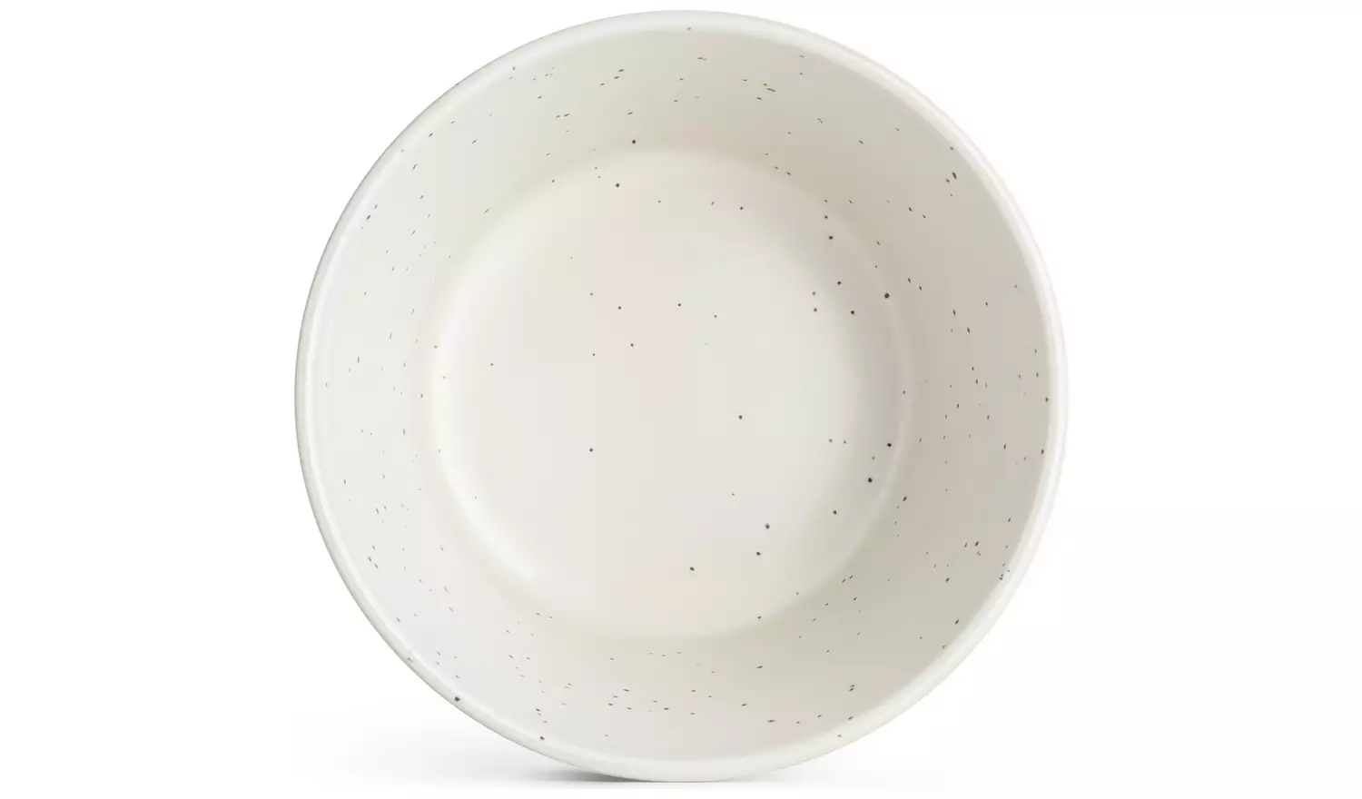 Habitat Addison Set of 4 Stoneware Cereal Bowl - White