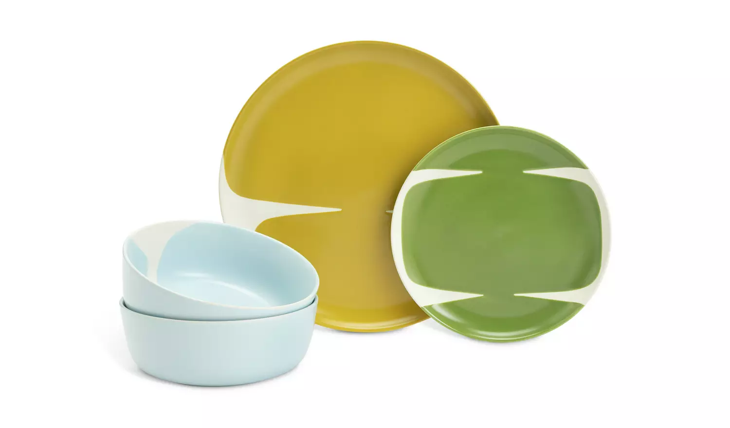 Habitat x Scion Lohko 12 Piece Stoneware Dinner Set