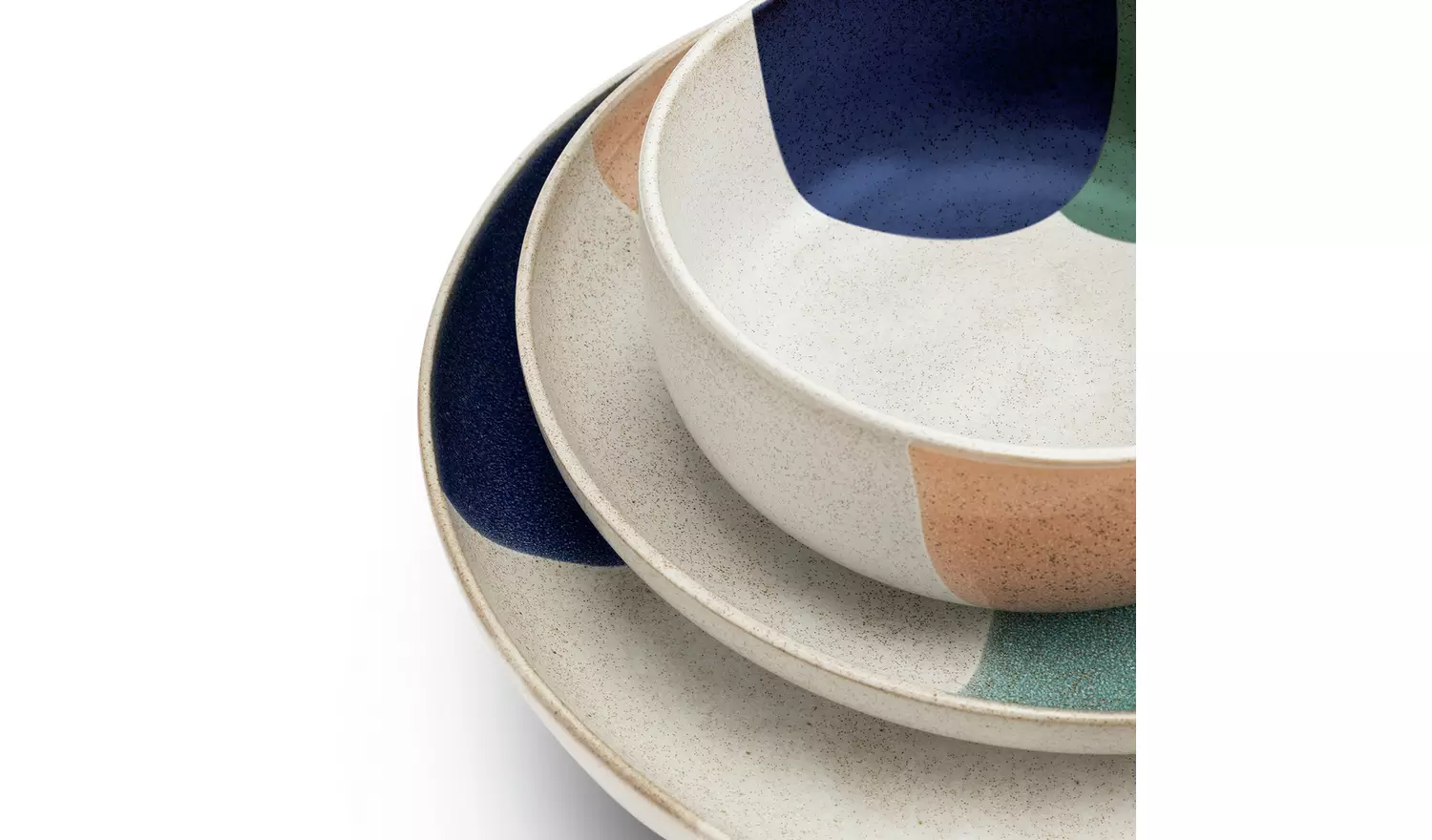 Habitat 60 Recast 12 Piece Stoneware Dinner Set