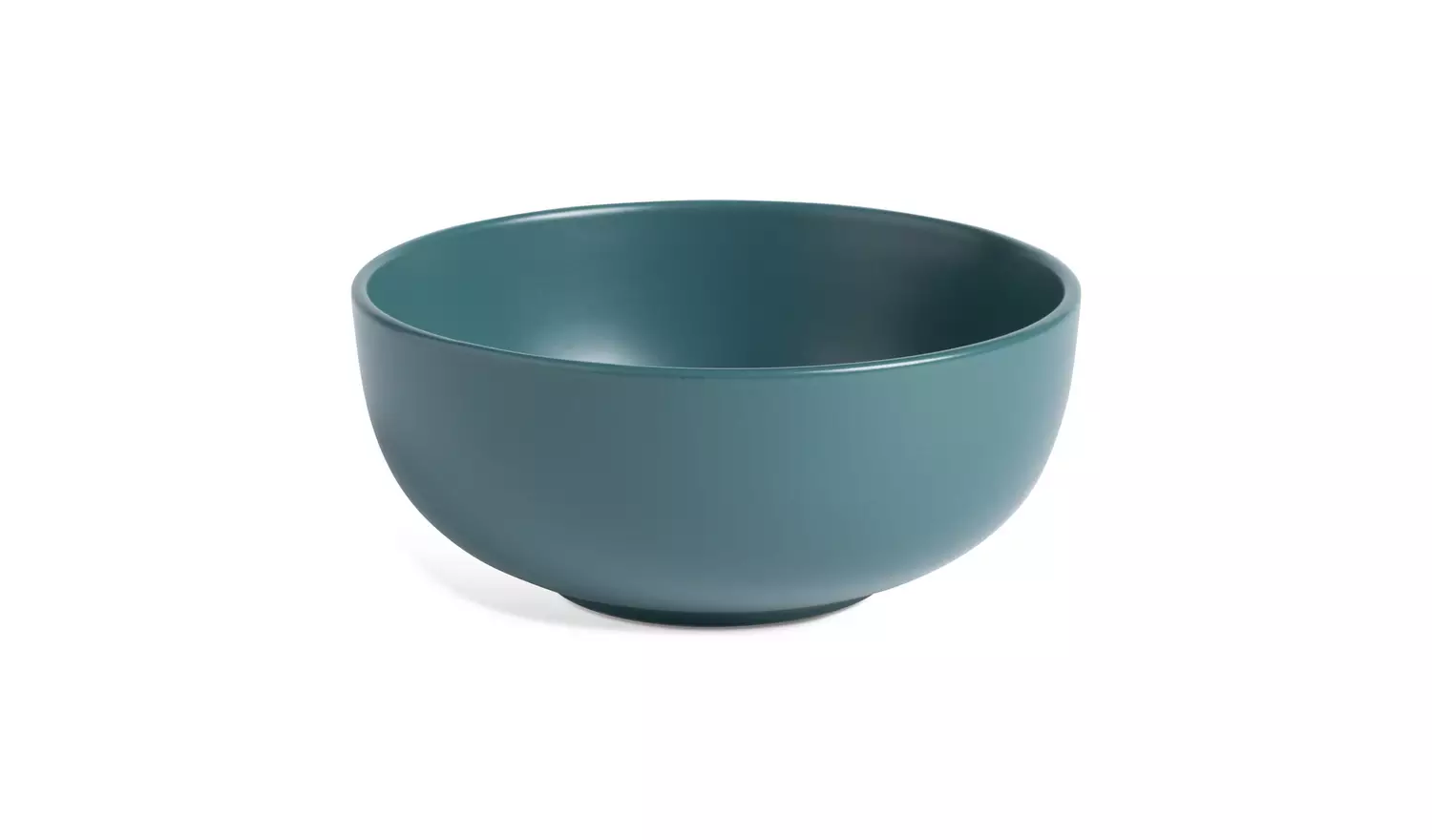Habitat Matte Glaze 12 Piece Stoneware Dinner Set - Teal