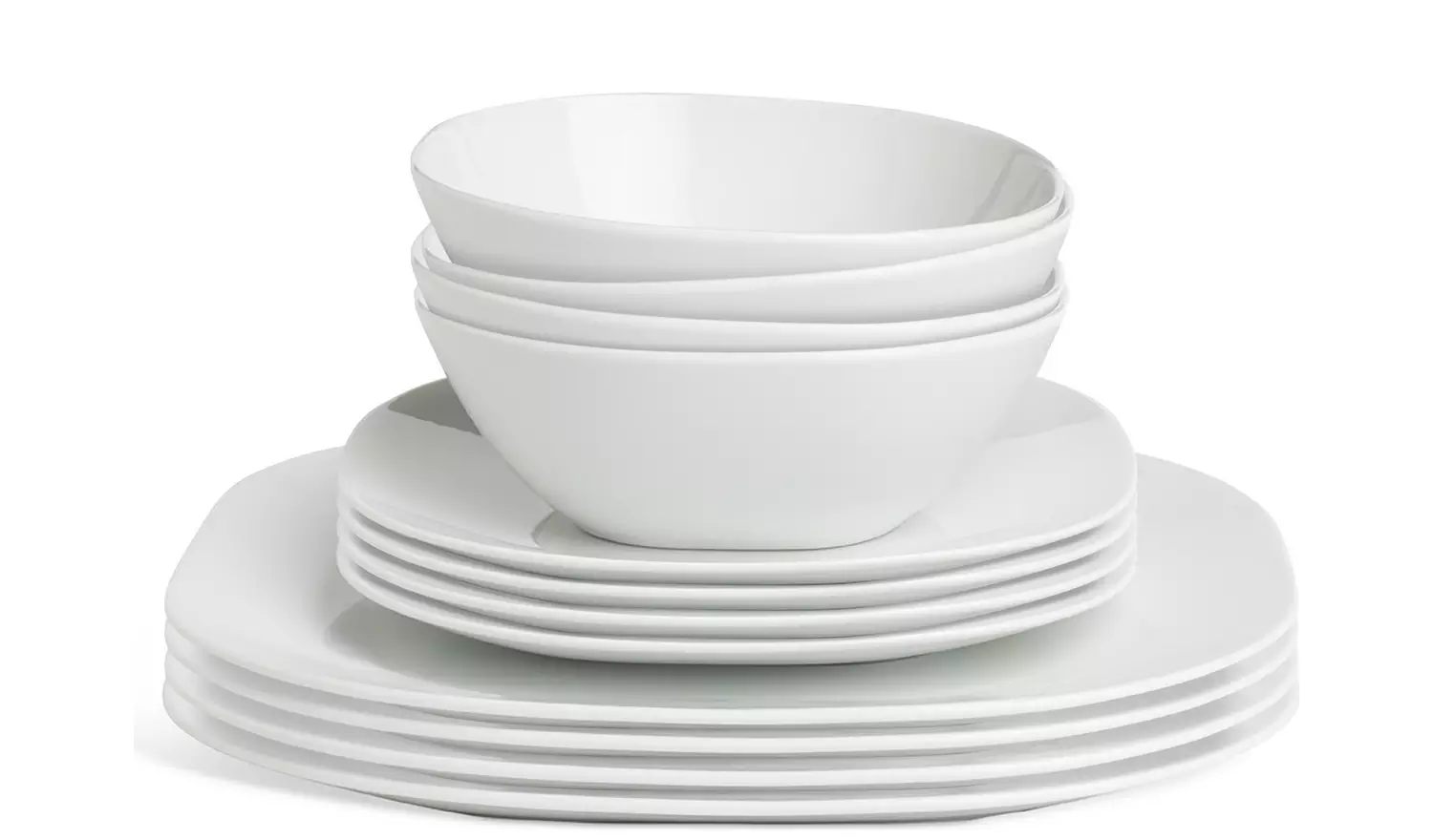 Designed by Sebastian Conran 12 Piece Porcelain Dinner Set