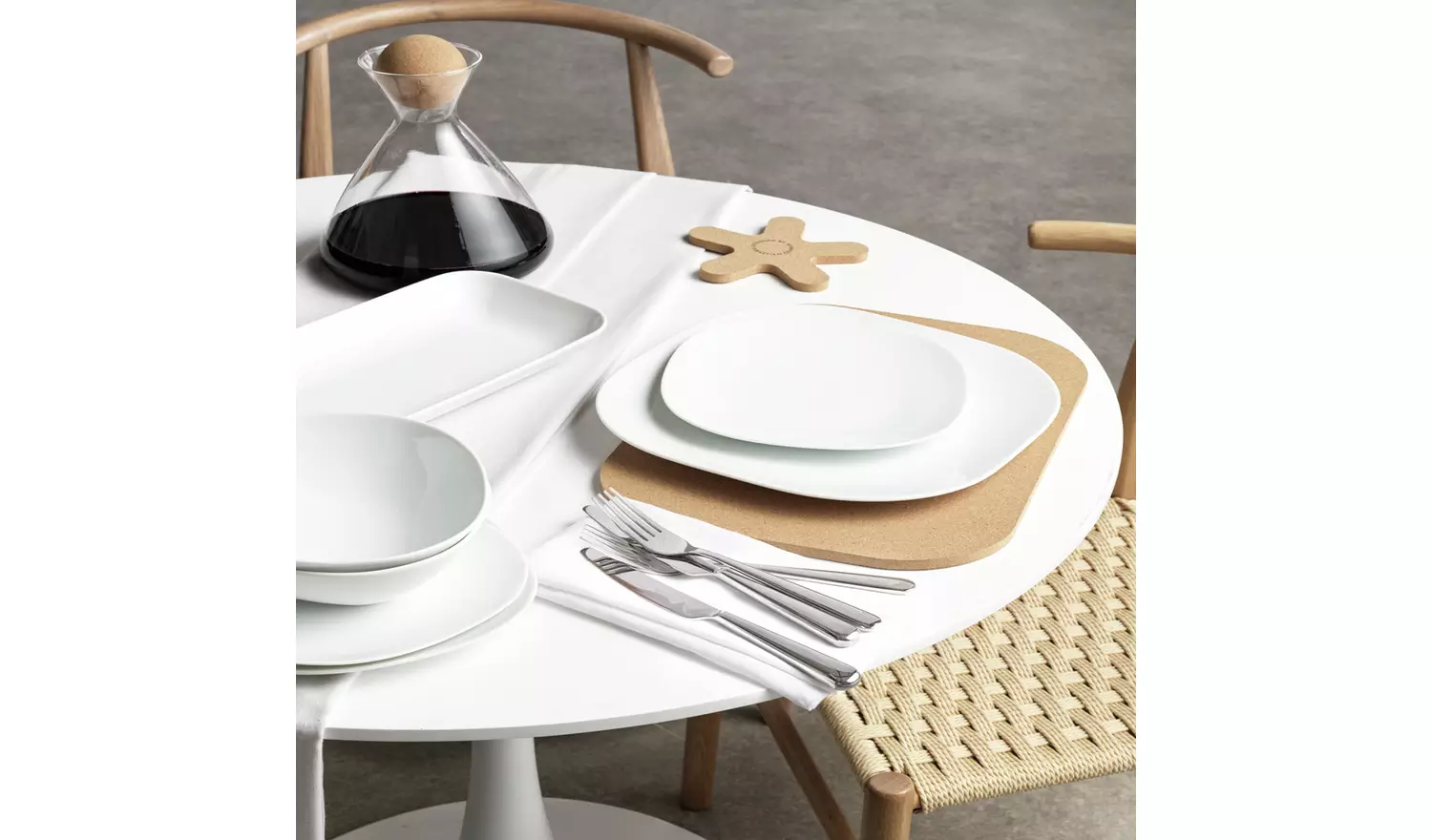 Designed by Sebastian Conran 12 Piece Porcelain Dinner Set