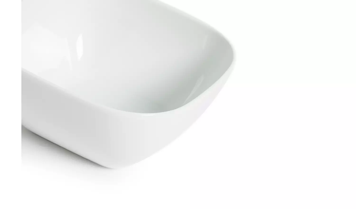 Habitat Riko Square 12 Piece Dinner Set - White