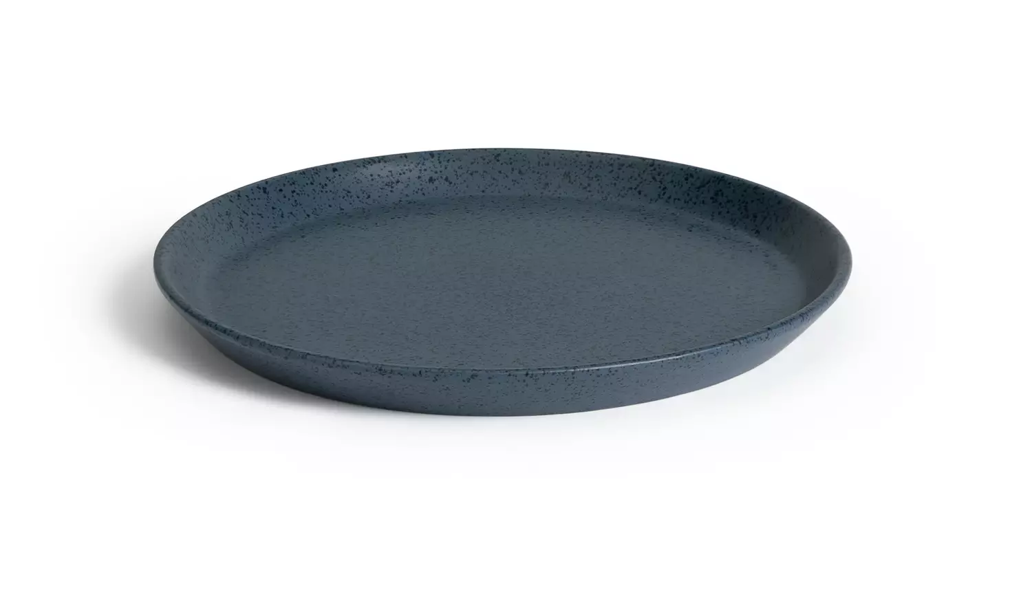 Habitat Addison 4 Piece Stoneware Side Plate - Blue