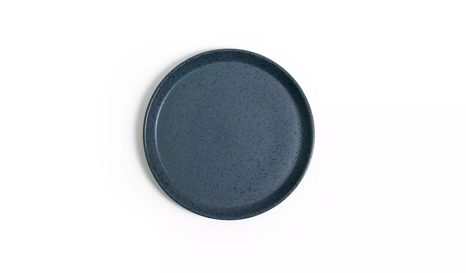 Habitat Addison 4 Piece Stoneware Side Plate - Blue