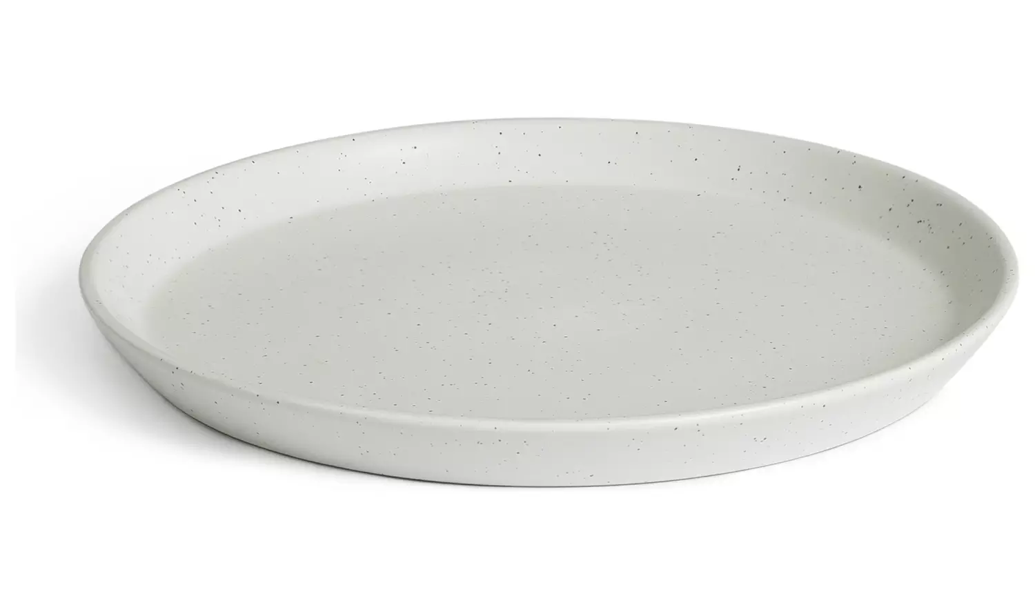 Habitat Addison 4 Piece Stoneware Side Plate - White