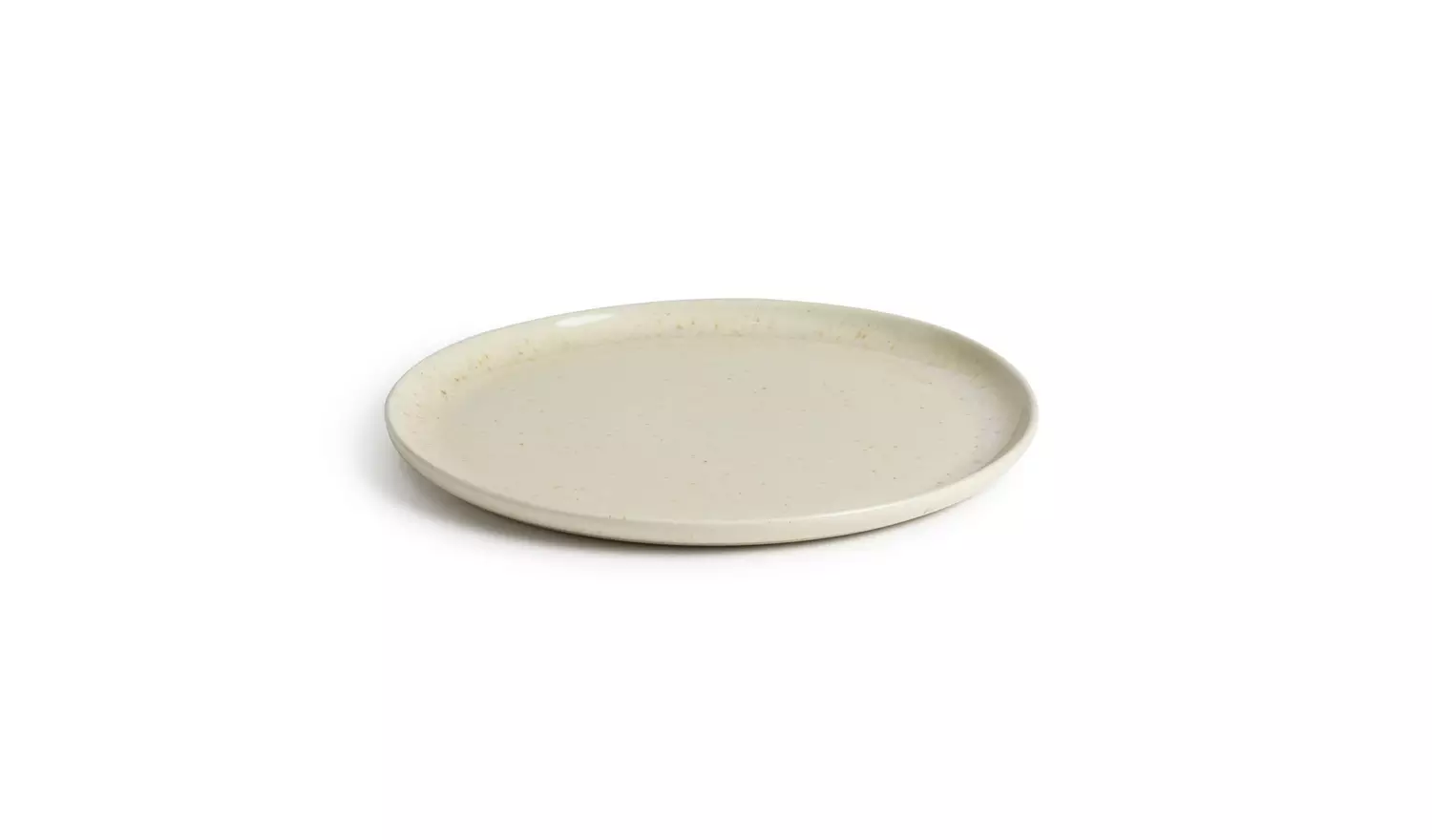 Habitat Evora 4 Piece Stoneware Side Plates - Natural