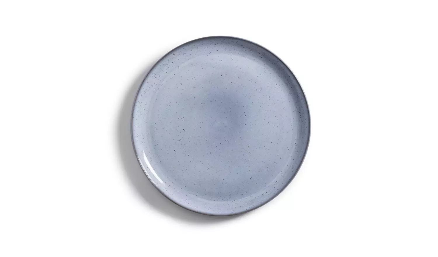Habitat Evora 4 Piece Stoneware Dinner Plate - Blue