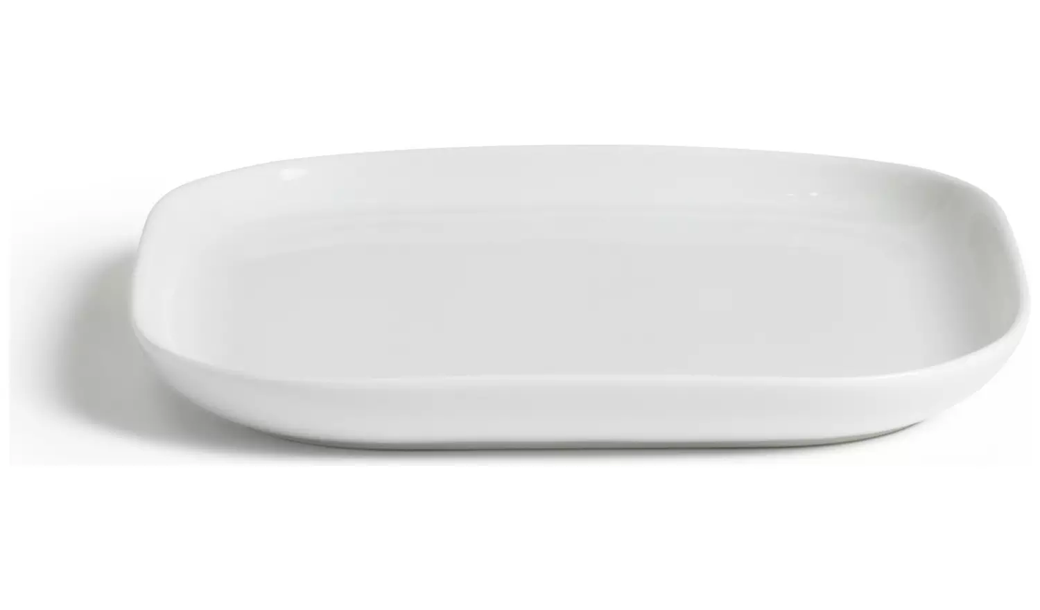 Habitat Riko Square 4 Piece Side Plate - White