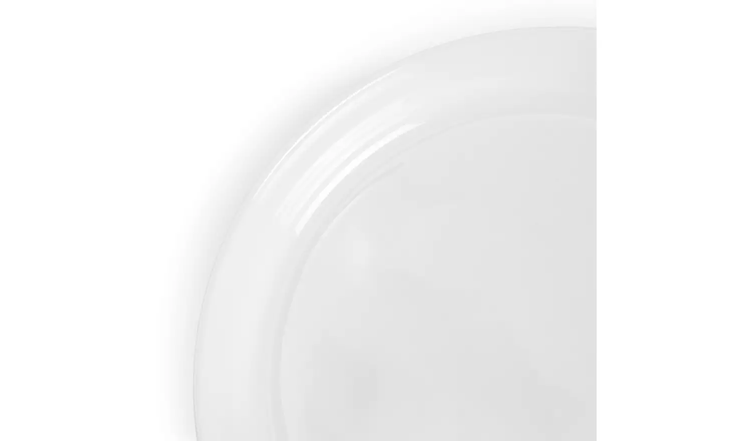 Habitat Riko Large Porcelain Serving Bowl - White