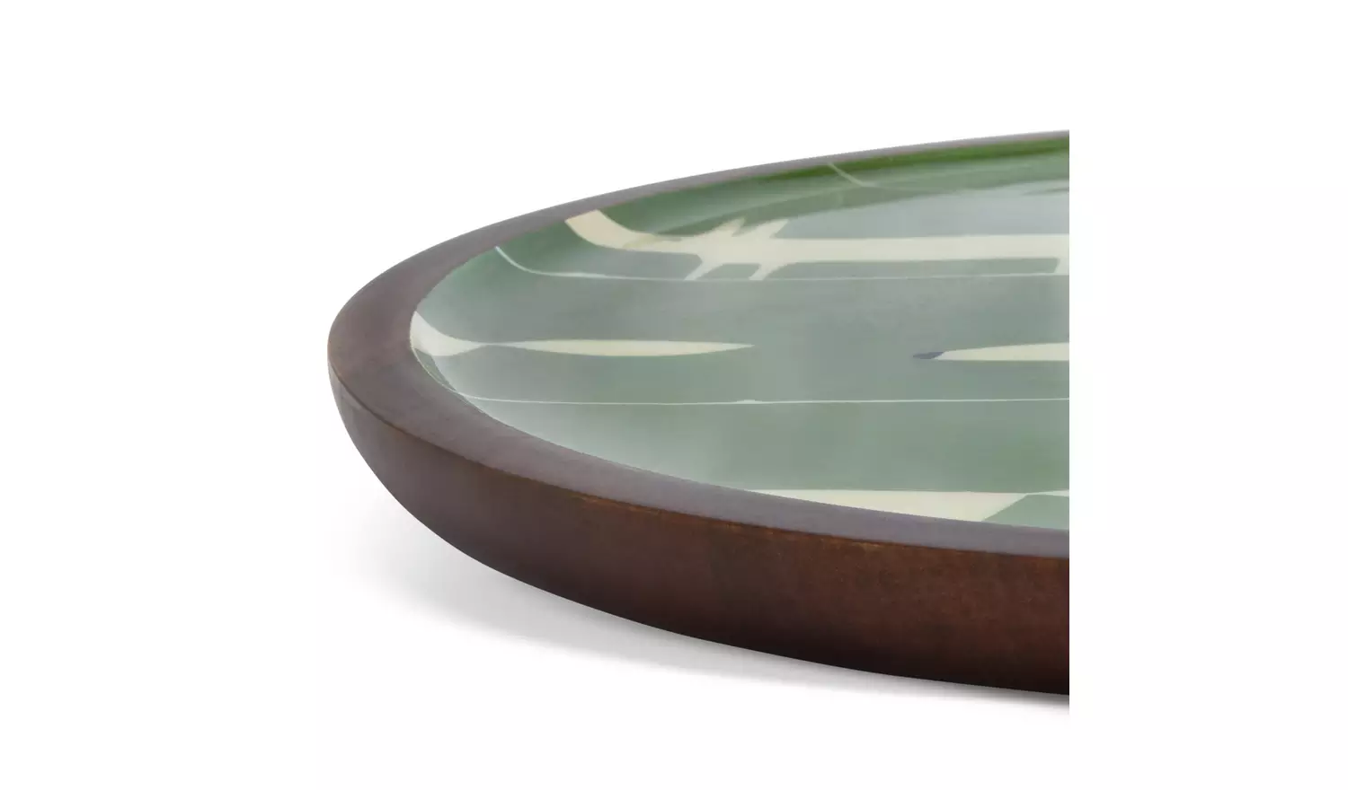 Habitat x Scion Mr Fox Mango Wood Serving Platter - Green