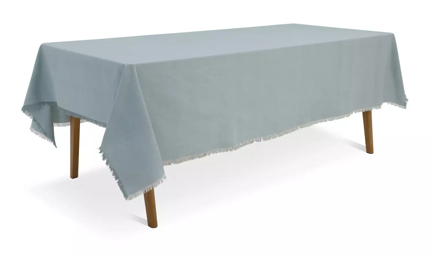 Habitat Cotton Table Cloth - Duck Egg