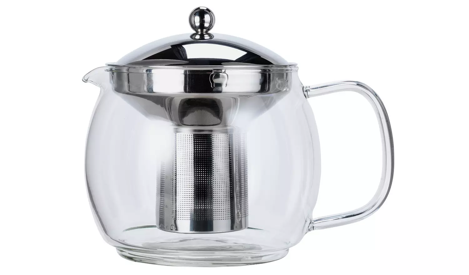 Argos Home Round Glass Teapot