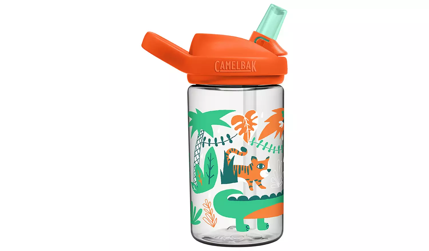 CamelBak Eddy + Jungle Animals Sipper Water Bottle - 400ml