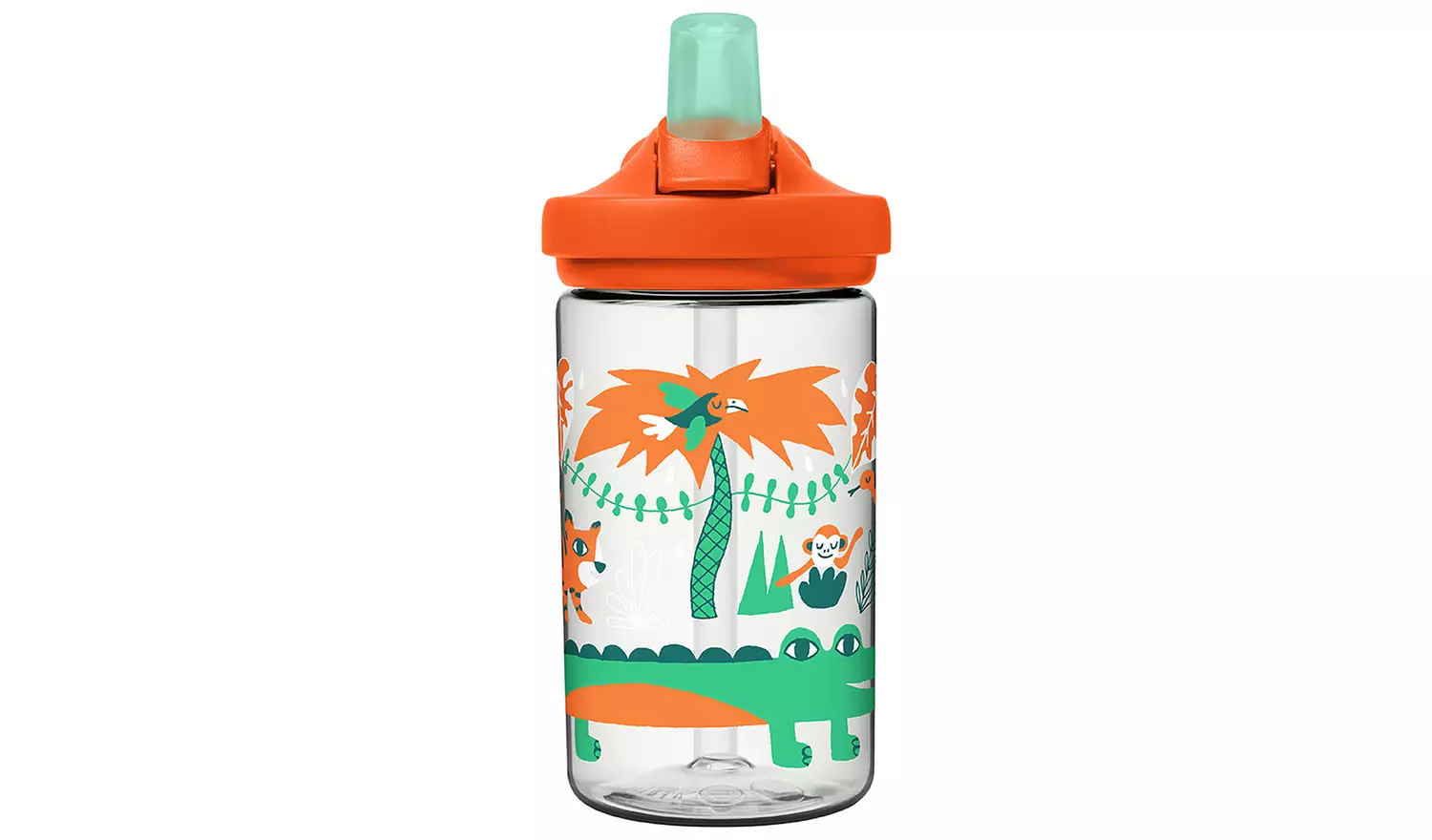 CamelBak Eddy + Jungle Animals Sipper Water Bottle - 400ml