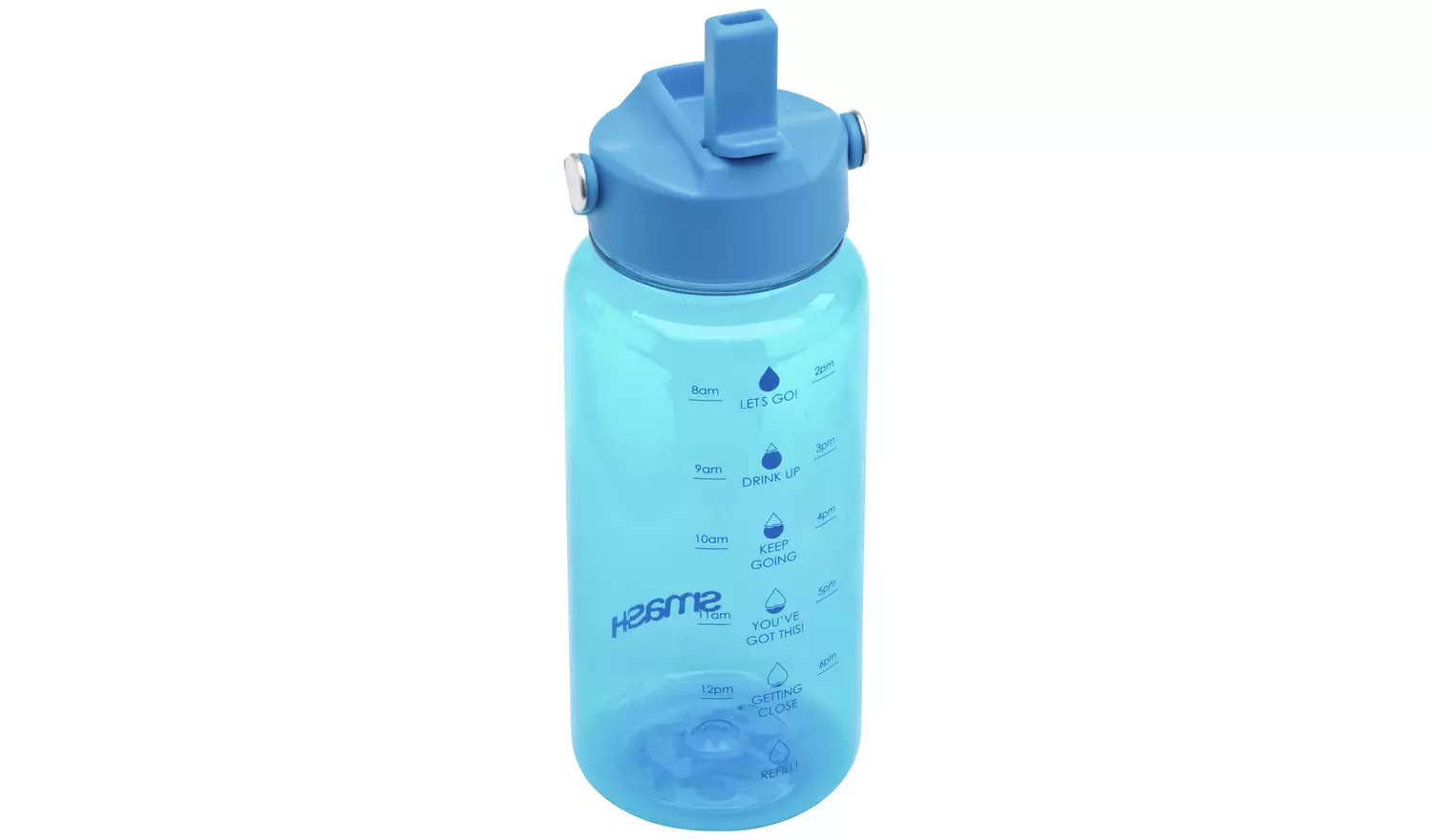 Smash Blue Tracker Sipper Water Bottle - 800ml