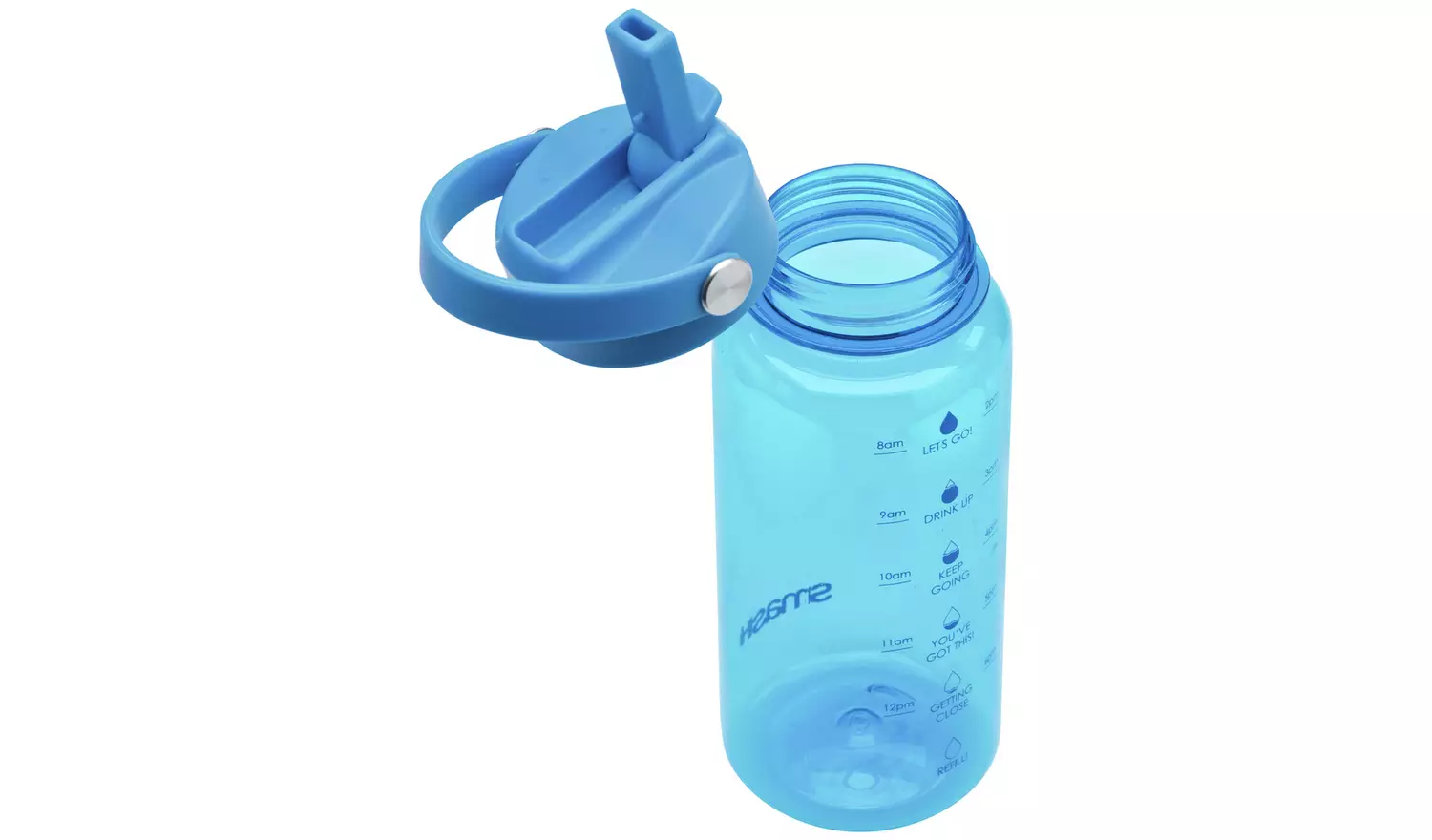 Smash Blue Tracker Sipper Water Bottle - 800ml