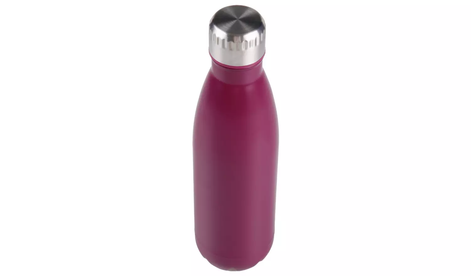 Home Burgundy Stainless Steel Water Bottle - 500ml