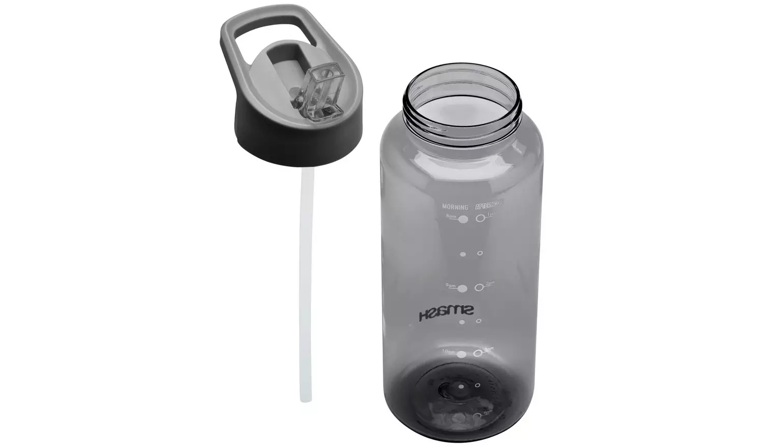 Smash Black Tracker Sipper Water Bottle - 1 litre