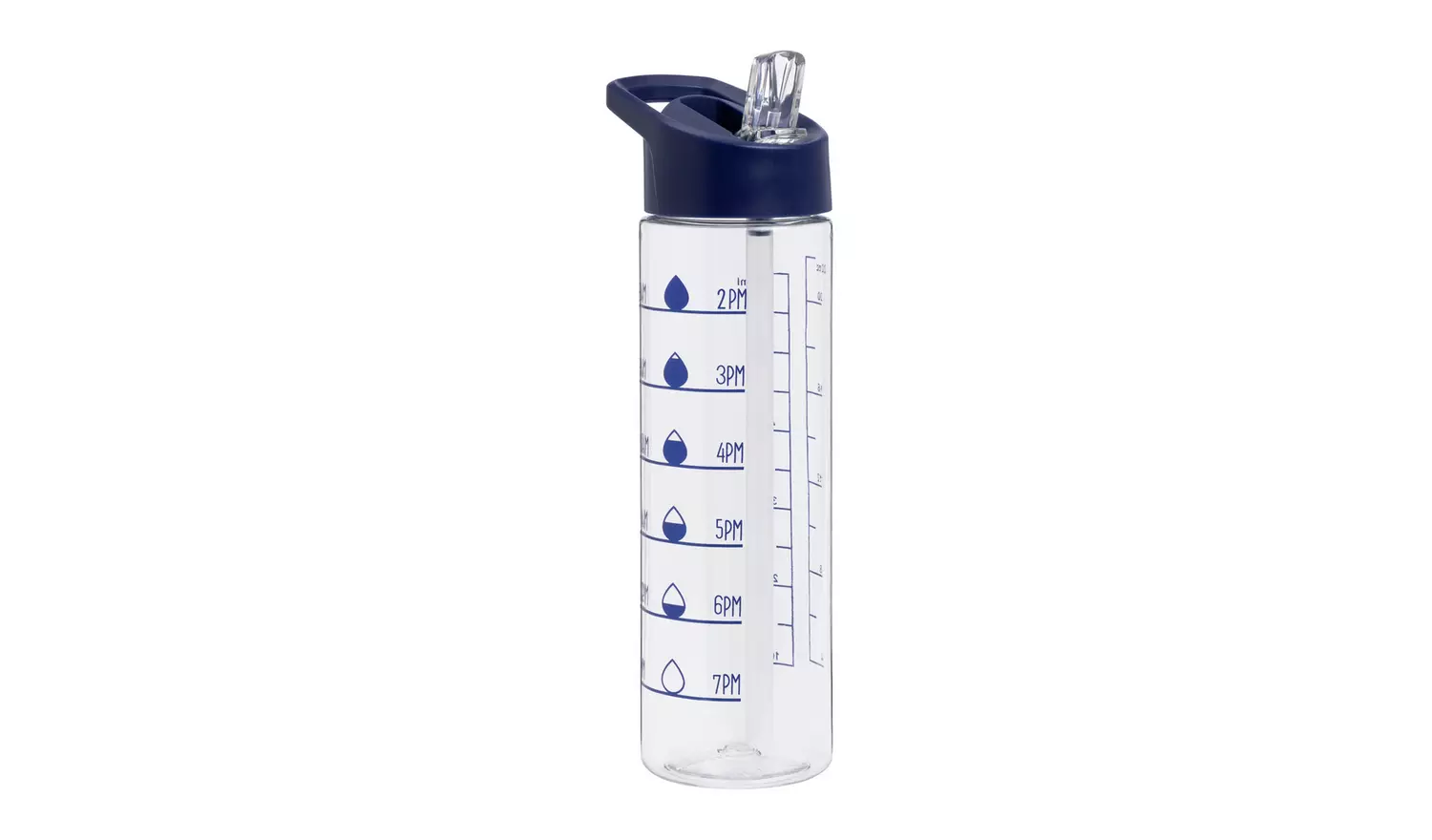 Home Navy Tracker Sipper Water Bottle - 700ml