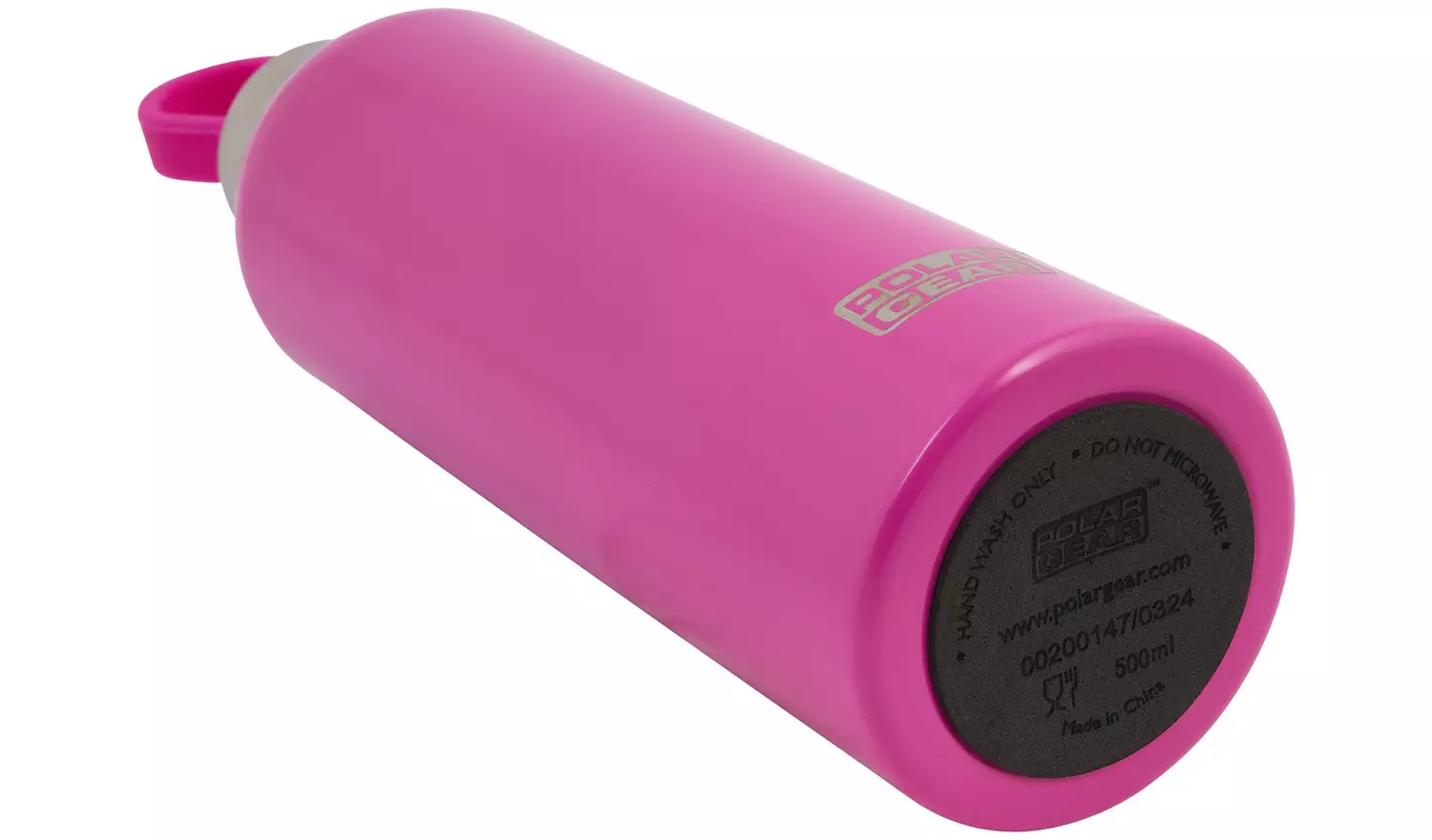 Polar Gear Pink Loop Stainless Steel Water Bottle - 500ml