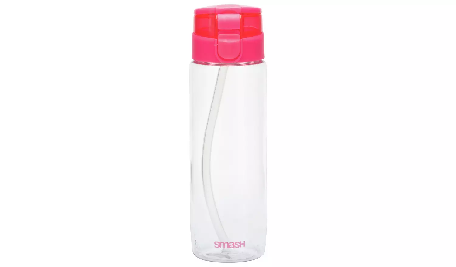 Smash Neon Pink Lid Sipper Water Bottle - 600 ml