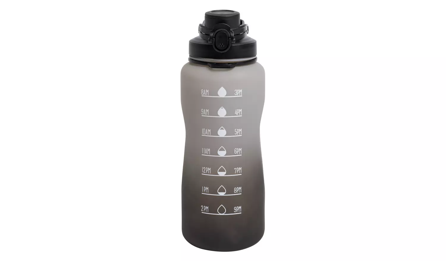 Home Grey Ombre Tracker Water Bottle - 2.2 litre